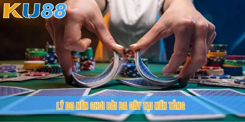 Lý do nên chơi bài Ba Cây tại nền tảng