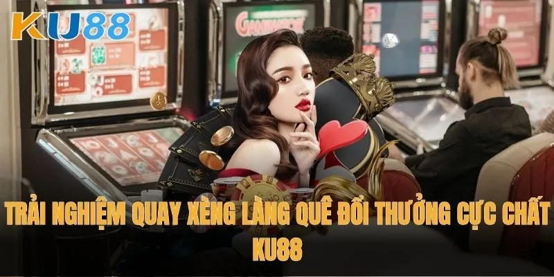 Trải nghiệm Quay Xèng Làng Quê đổi thưởng cực chất Ku88